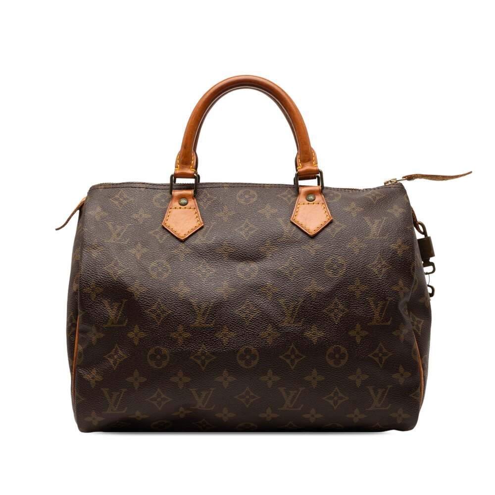 Louis Vuitton Speedy Handbag Canvas 30 #260365L14B
